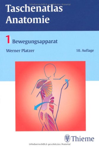 Taschenatlas Anatomie, Band 1: Bewegungsapparat Medicine