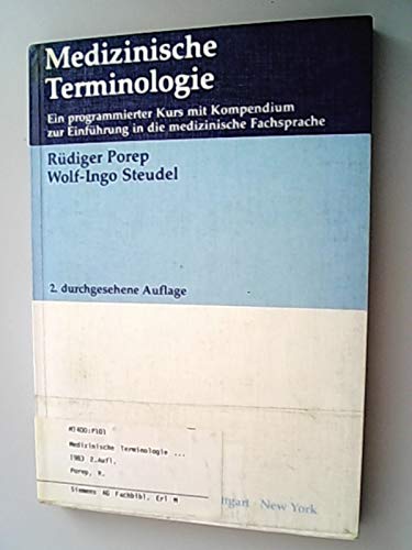 Medizinische Terminologie Medicine