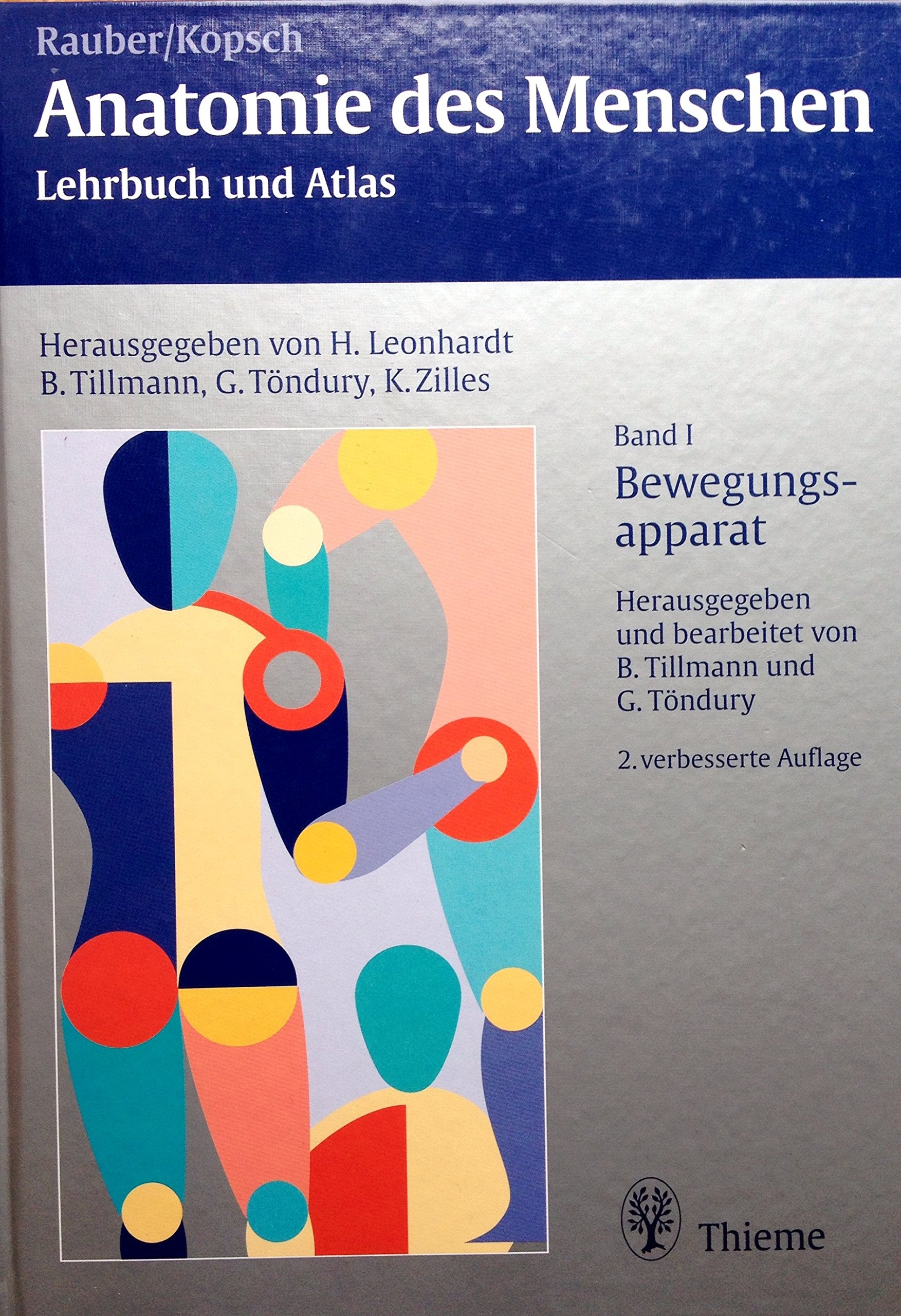 Anatomie des Menschen. Band I, Bewegungsapparat. Medicine