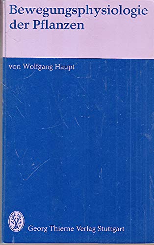 Bewegungsphysiologie der Pflanzen Medicine Books