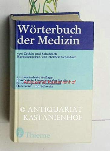 Wörterbuch der Medizin - bk1493 Hobbies & Crafts