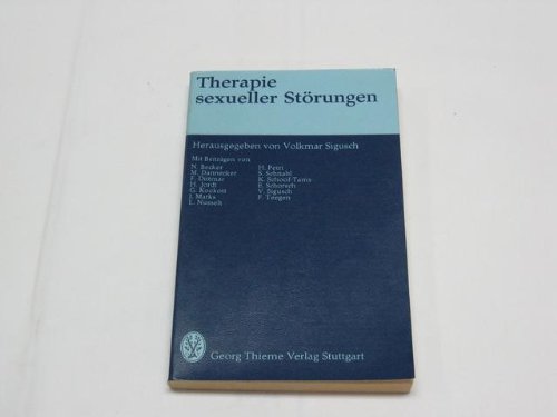 Therapie sexueller Störungen. Books