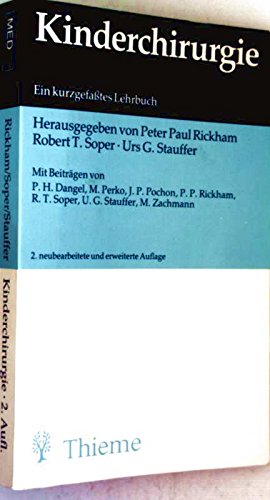 Kinderchirurgie Medicine