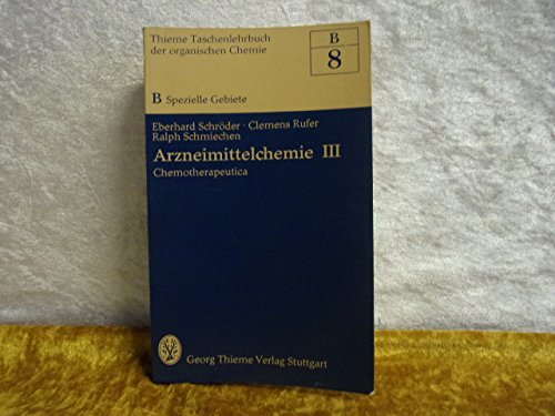 Arzneimittelchemie III. Chemotherapeutika Medicine