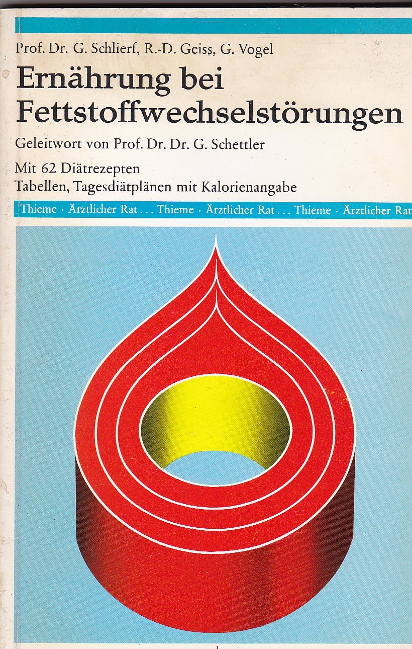 Ernaehrung bei Fettstoffwechselstoerungen Books