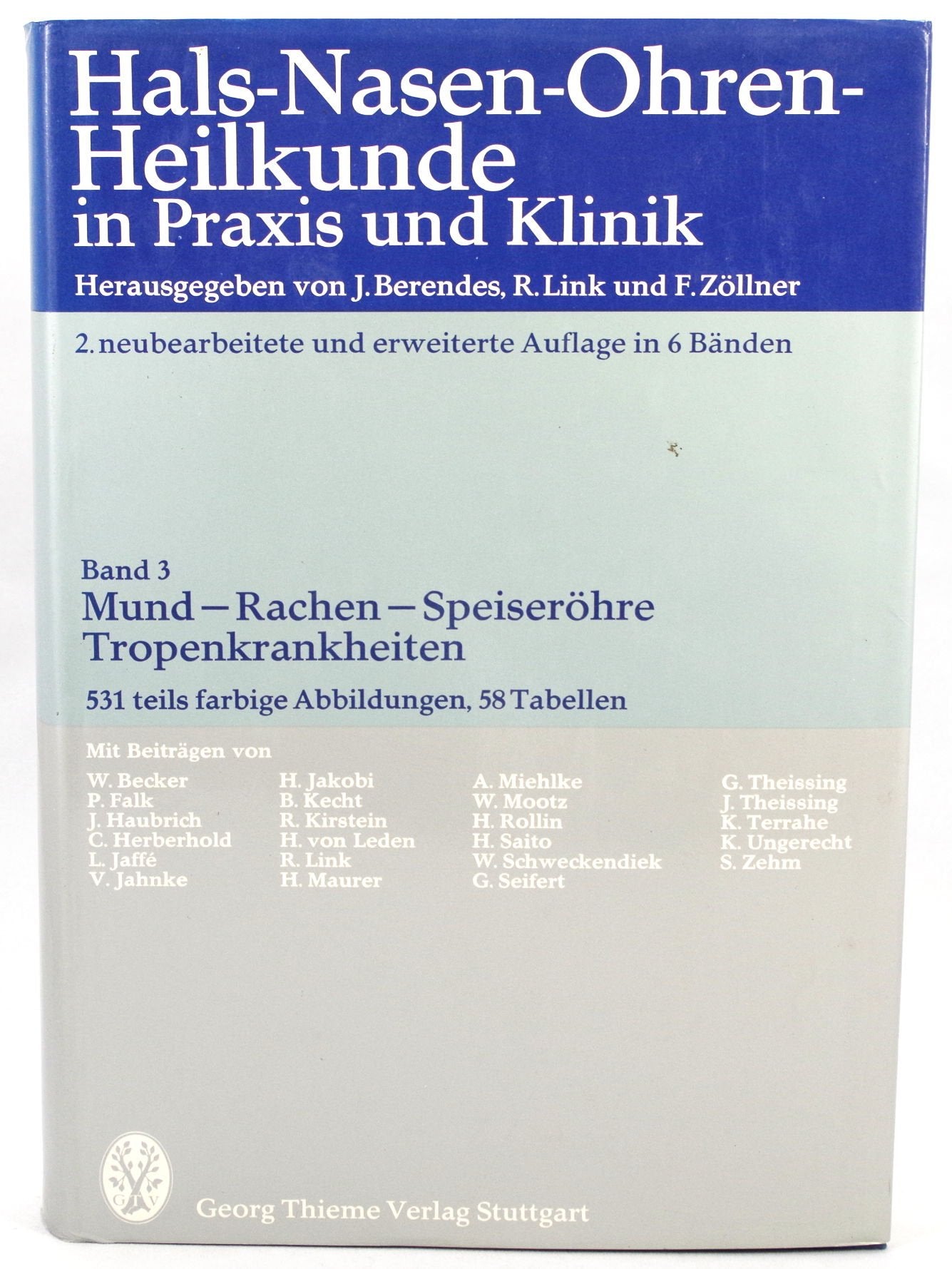 Mund, Rachen, Speiseröhre. Tropenkrankheiten (Bd. III) Medicine
