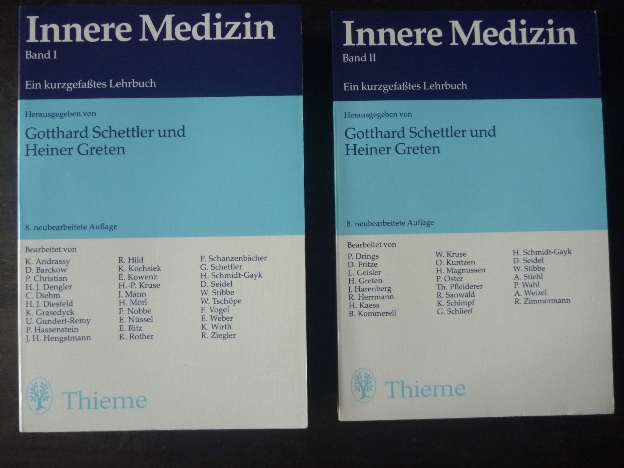 Innere Medizin I und II complett. Ein kurzgefaßtes Lehrbuch Medicine