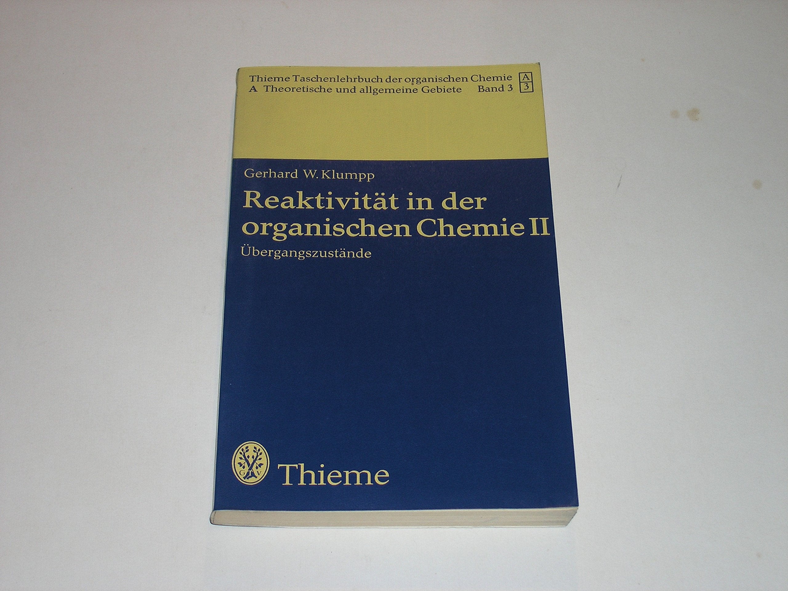 Reaktivität II in der organischen Chemie. Übergangszustände Medicine