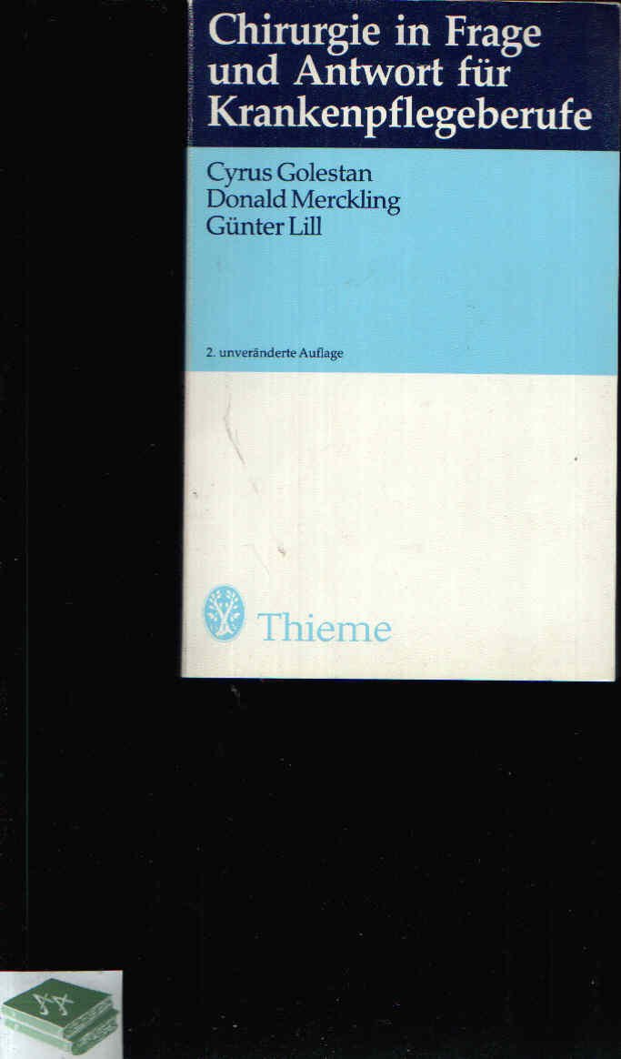 Chirurgie in Frage und Antwort für Krankenpflegeberufe Books