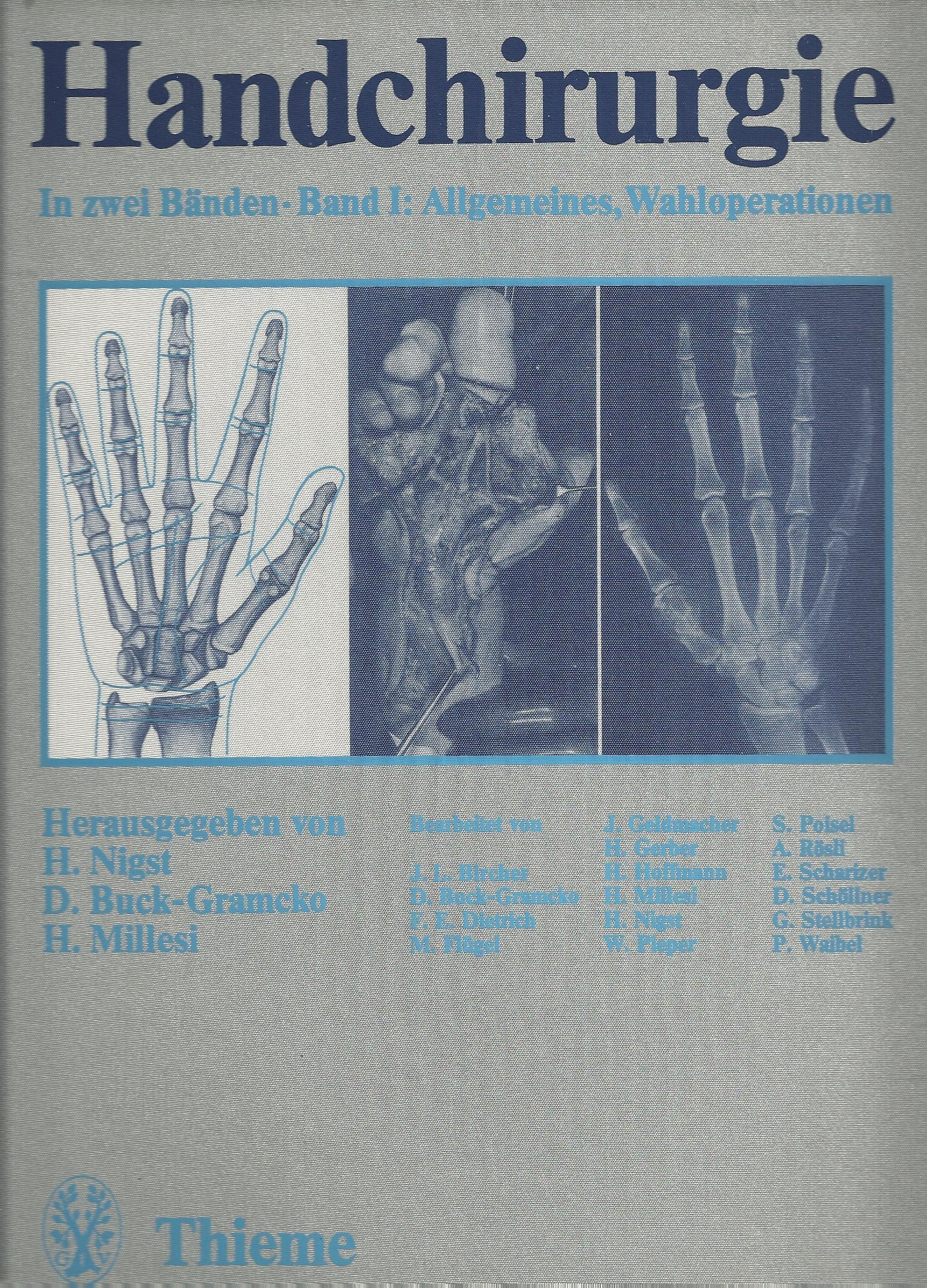 Product Image: Handchirurgie I. Allgemeines - Wahloperationen