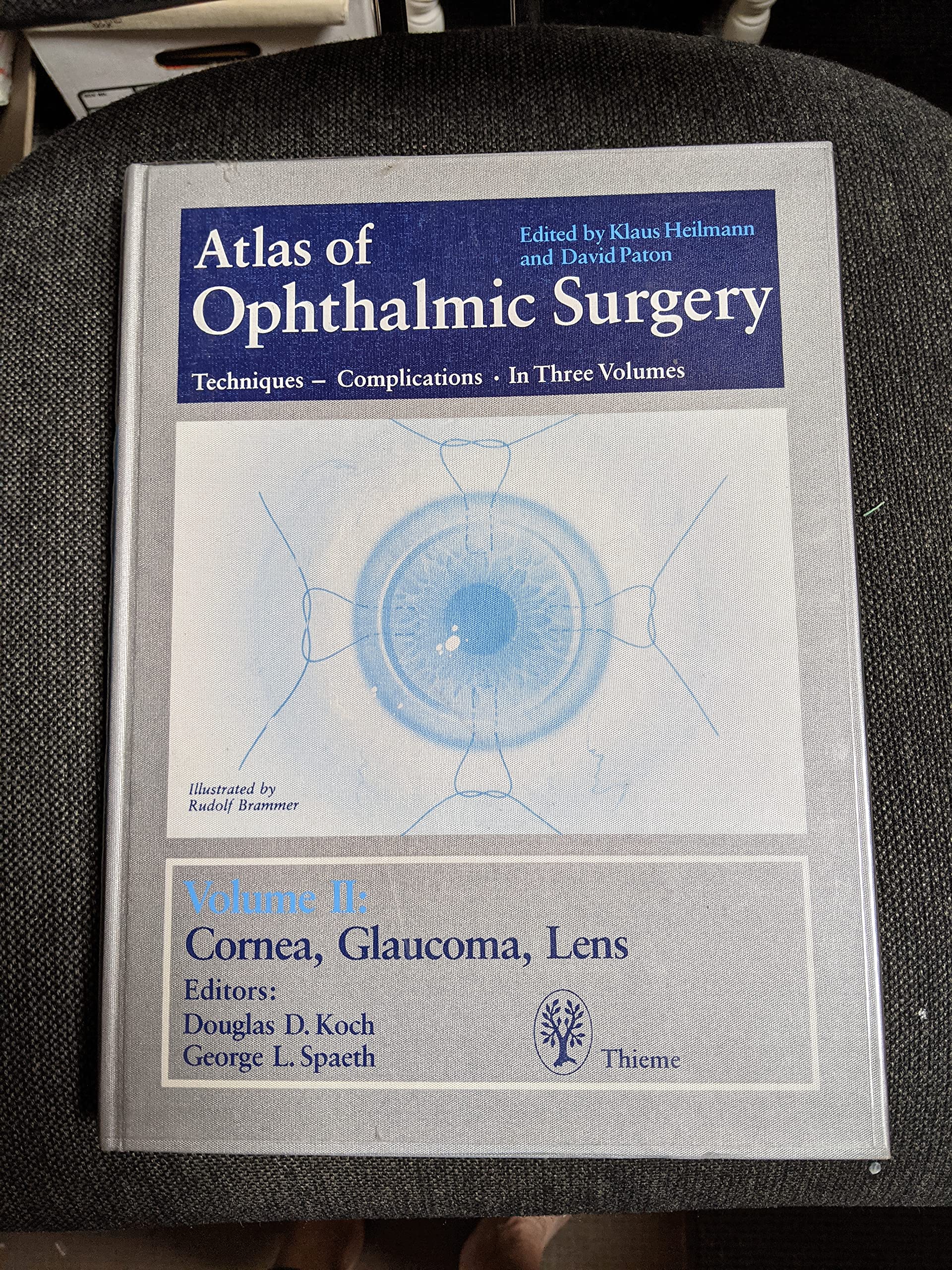 Atlas of Ophthalmic Surgery, in 2 Vols., Vol.2, Cornea, Glaucoma, Lens Medicine