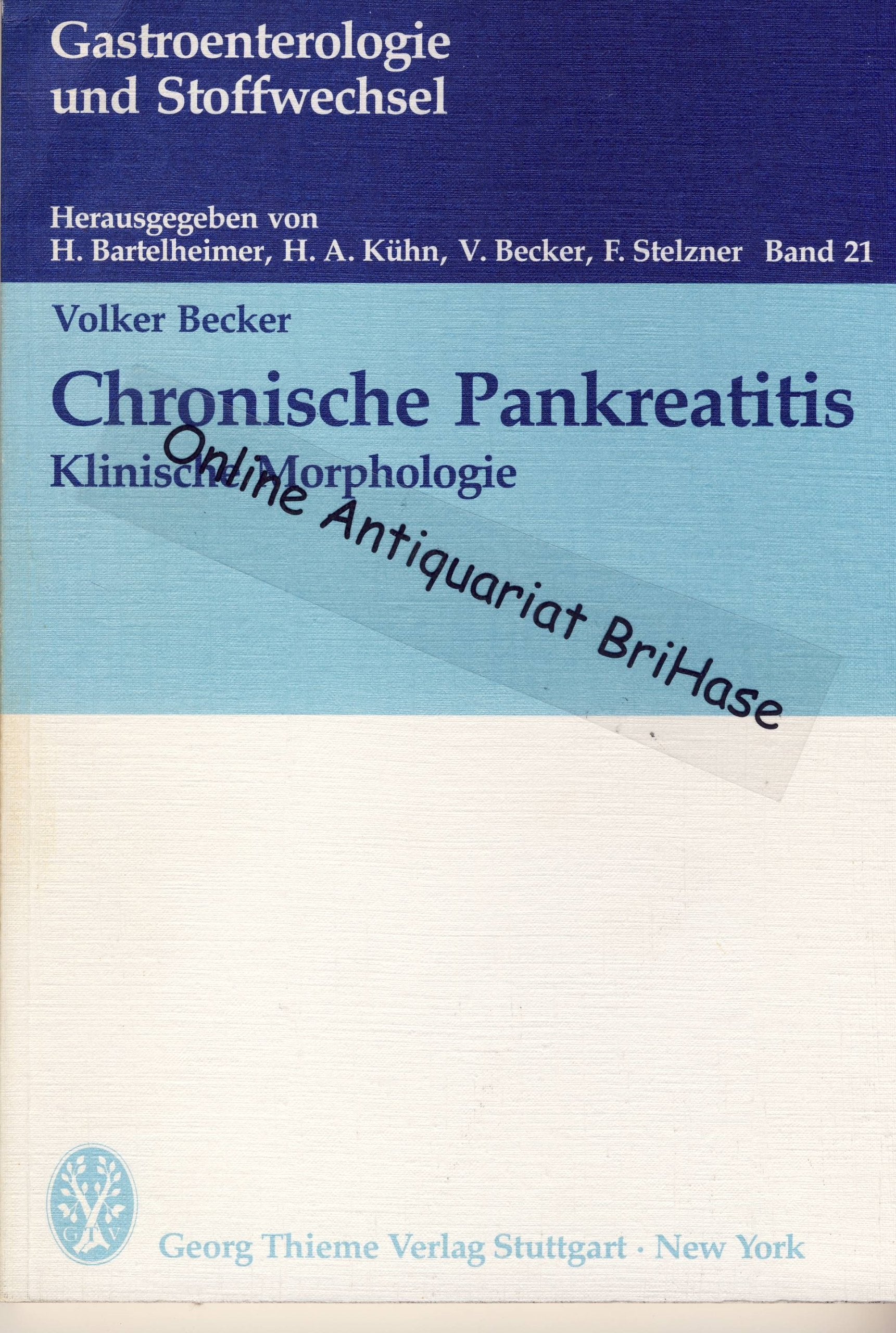 Chronische Pankreatitis. Klinische Morphologie Books