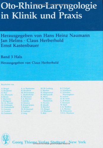 Oto-Rhino-Laryngologie in Klinik und Praxis, in 3 Bdn., Bd.3, Hals Medicine