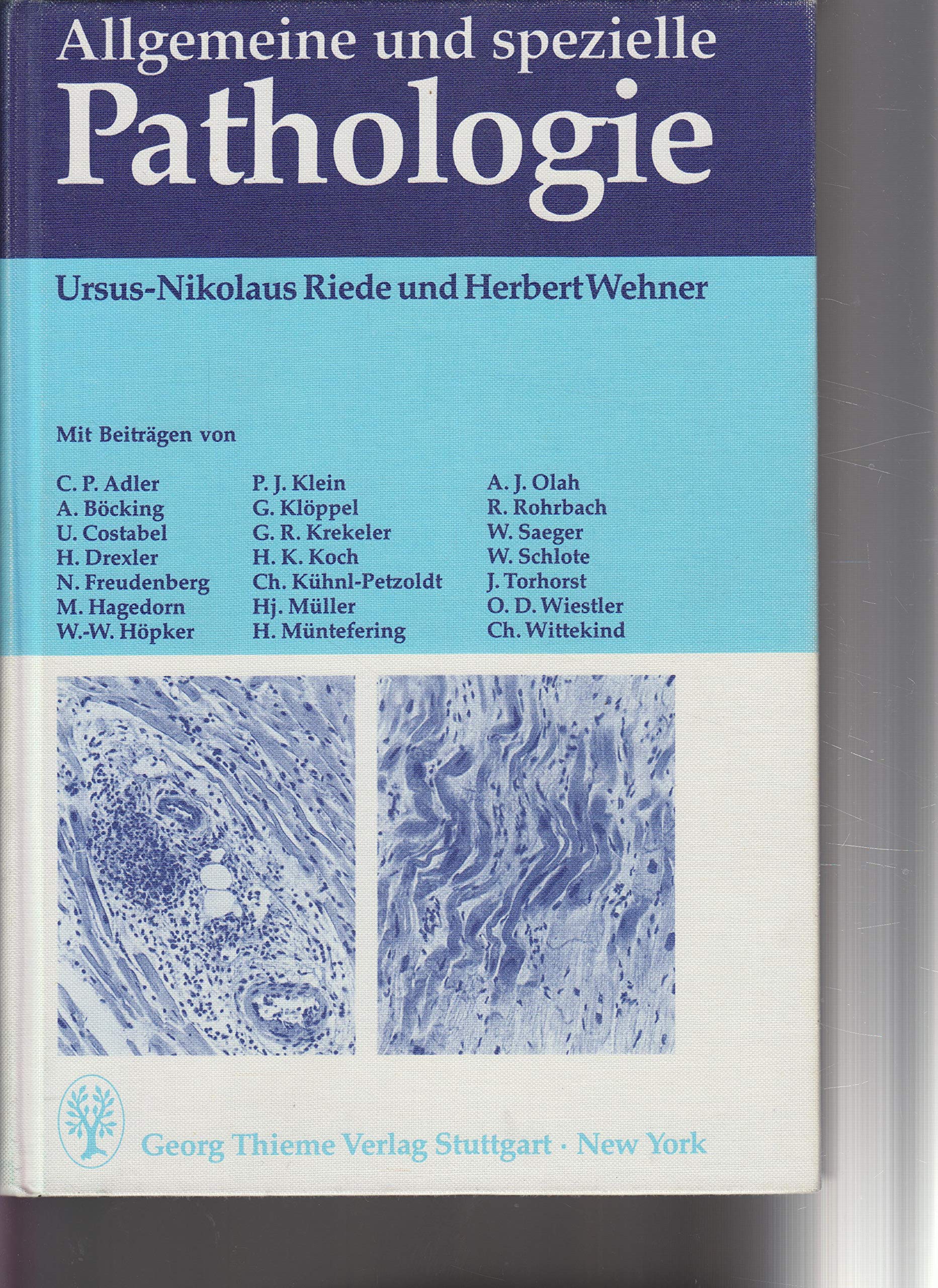 Product Image: Allgemeine und spezielle Pathologie