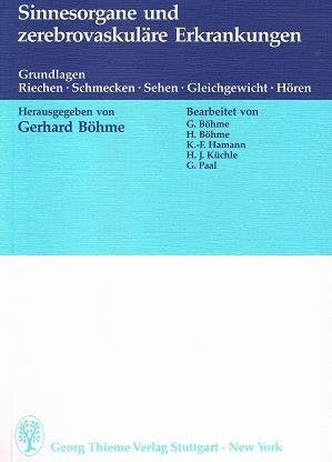Sinnesorgane und zerebrovaskuläre Erkrankungen Medicine