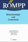 Römpp-Lexikon Biotechnologie (Römpp-Chemie-Lexikon) Science