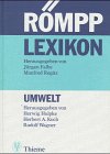 Römpp Lexikon, Ergänzungsbände, Umwelt General education