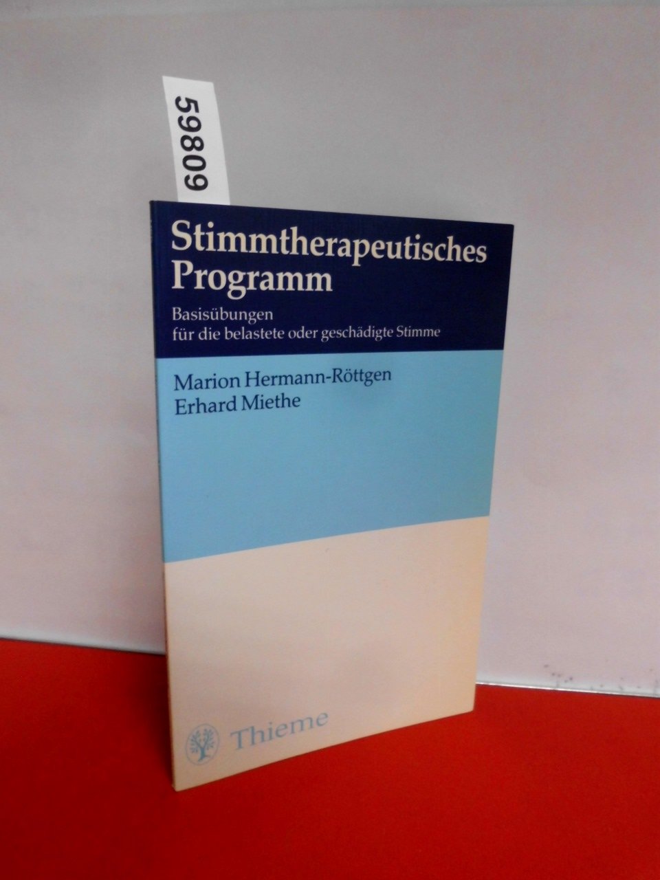 Product Image: Stimmtherapeutisches Programm. Basisübungen für die belastete oder geschädigte Stimme