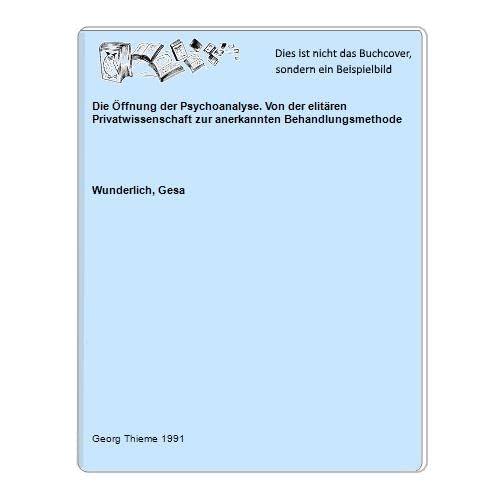 Die Öffnung der Psychoanalyse Psychology Books
