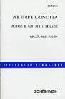 Ab urbe condita: Erläuterungen Books