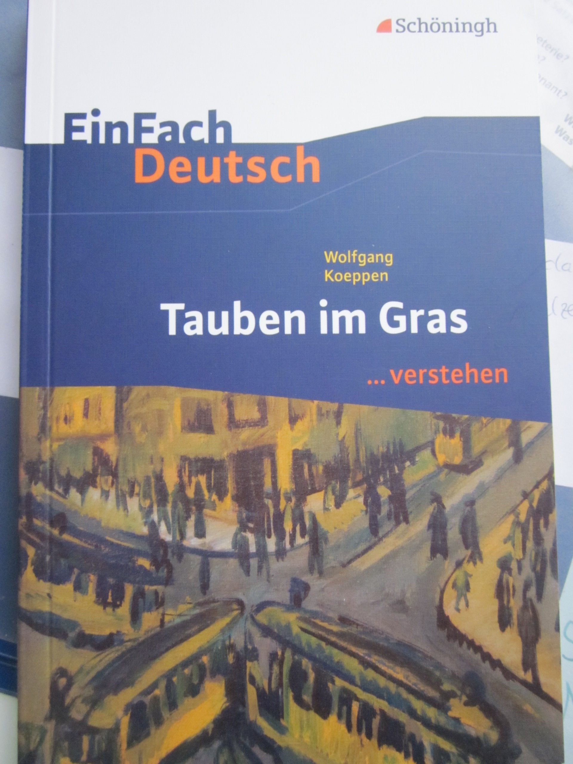 Tauben im Gras. EinFach Deutsch ...verstehen Study Guides Books