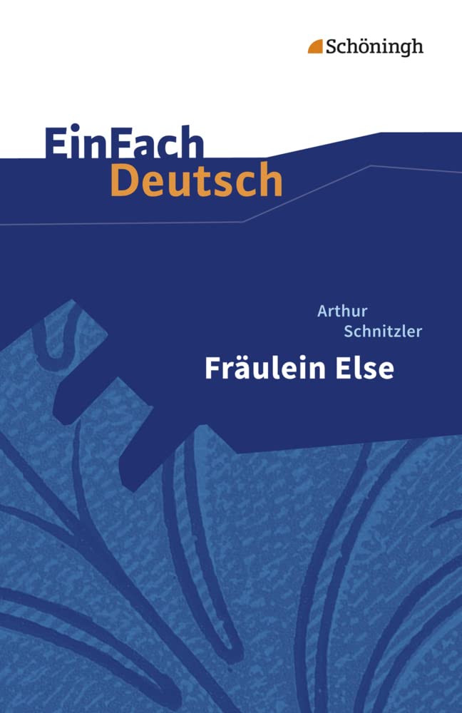 Product Image: Fräulein Else. EinFach Deutsch Textausgaben