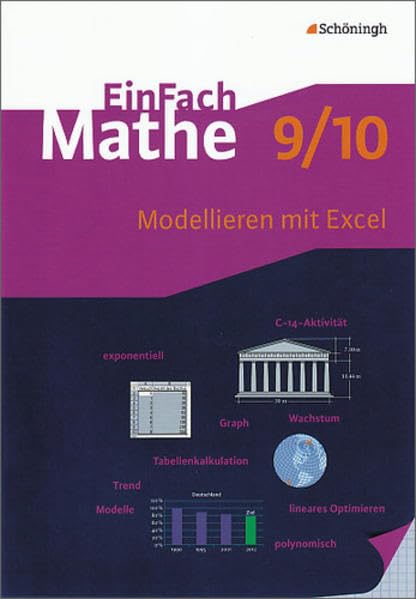 Modellieren mit Excel: Jahrgangsstufen 9/10EinFach Mathe Study Guides