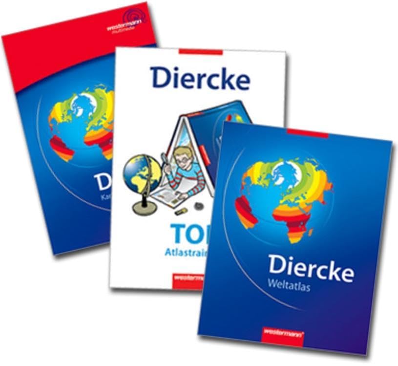 Diercke Weltatlas Ausgabe 2008. Mit CD-ROM Kartographie entdecken und Arbeitsheft TOP Atlastraining Study Guides