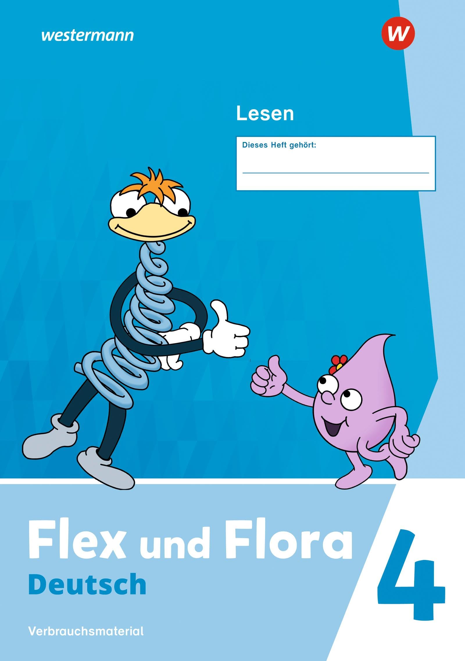 Flex und Flora 4. Heft Lesen 4 (Druckschrift) Verbrauchsmaterial Study Guides