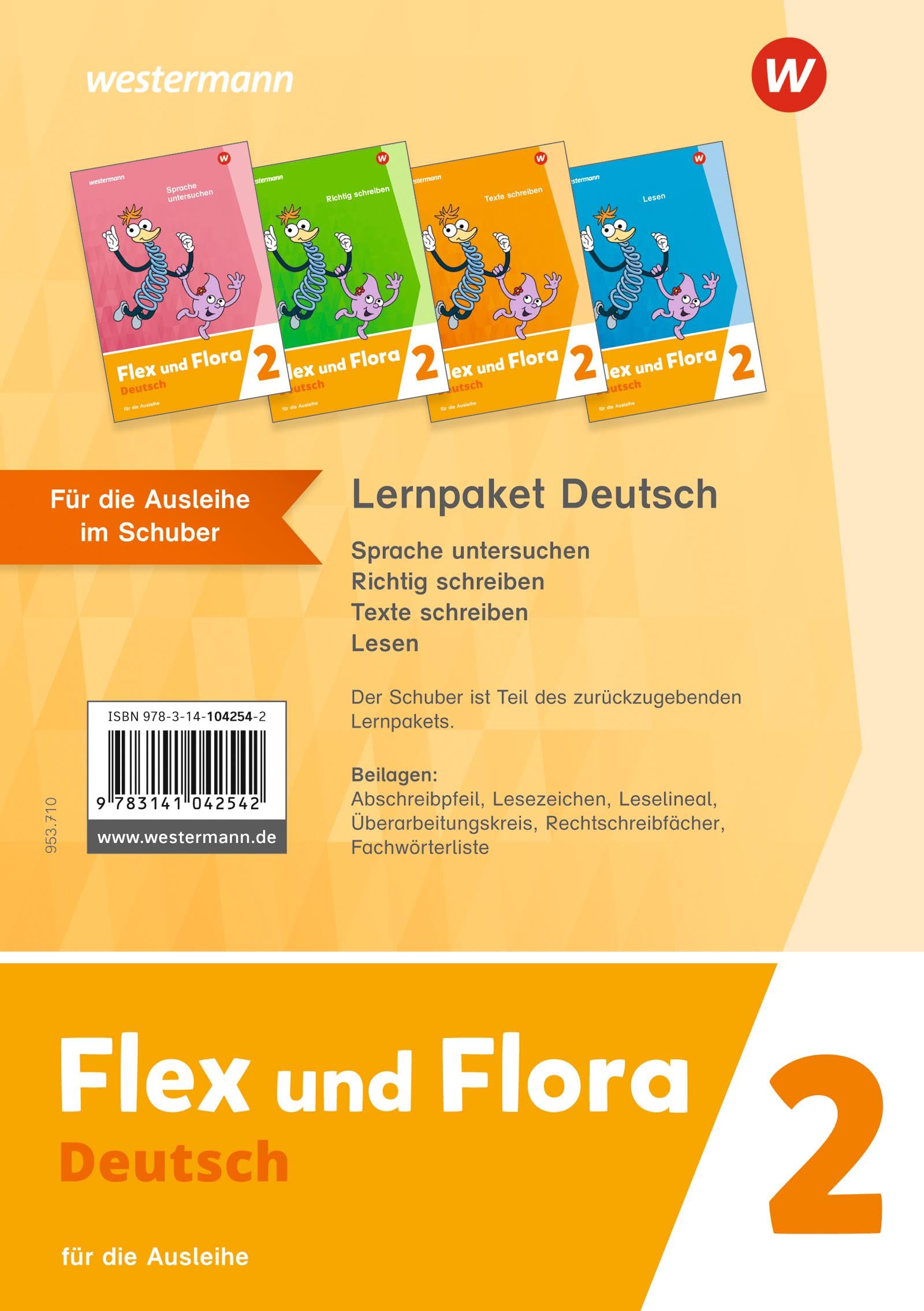 Flex und Flora 2. Paket Deutsch. Für die Ausleihe für Rheinland-Pfalz Study Guides