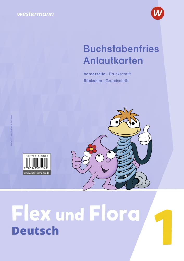 Flex und Flora - Ausgabe 2021: Buchstabenfries / Anlautkarten Study Guides