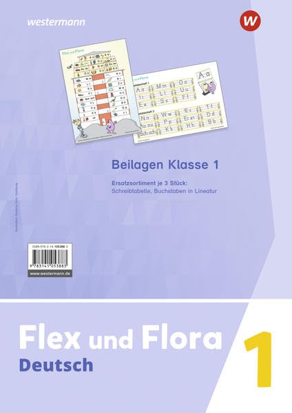 Flex und Flora - Ausgabe 2021: Ersatzsortiment Beilagen 1 (3er-Paket) (Druckschrift) Study Guides