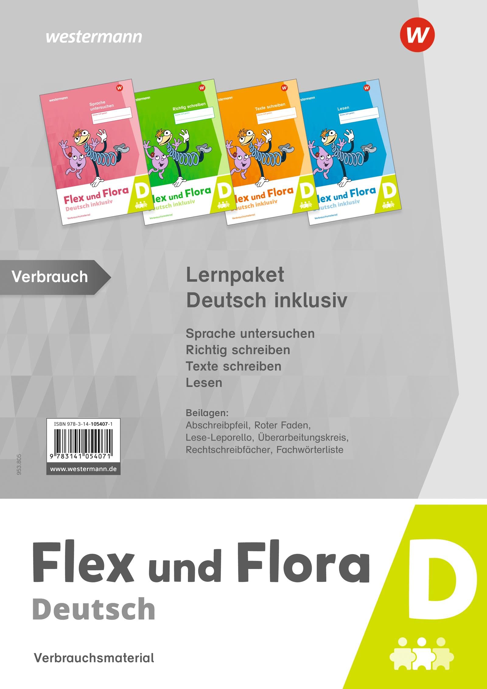 Flex und Flora - Lernpaket Deutsch inklusiv D Study Guides Books
