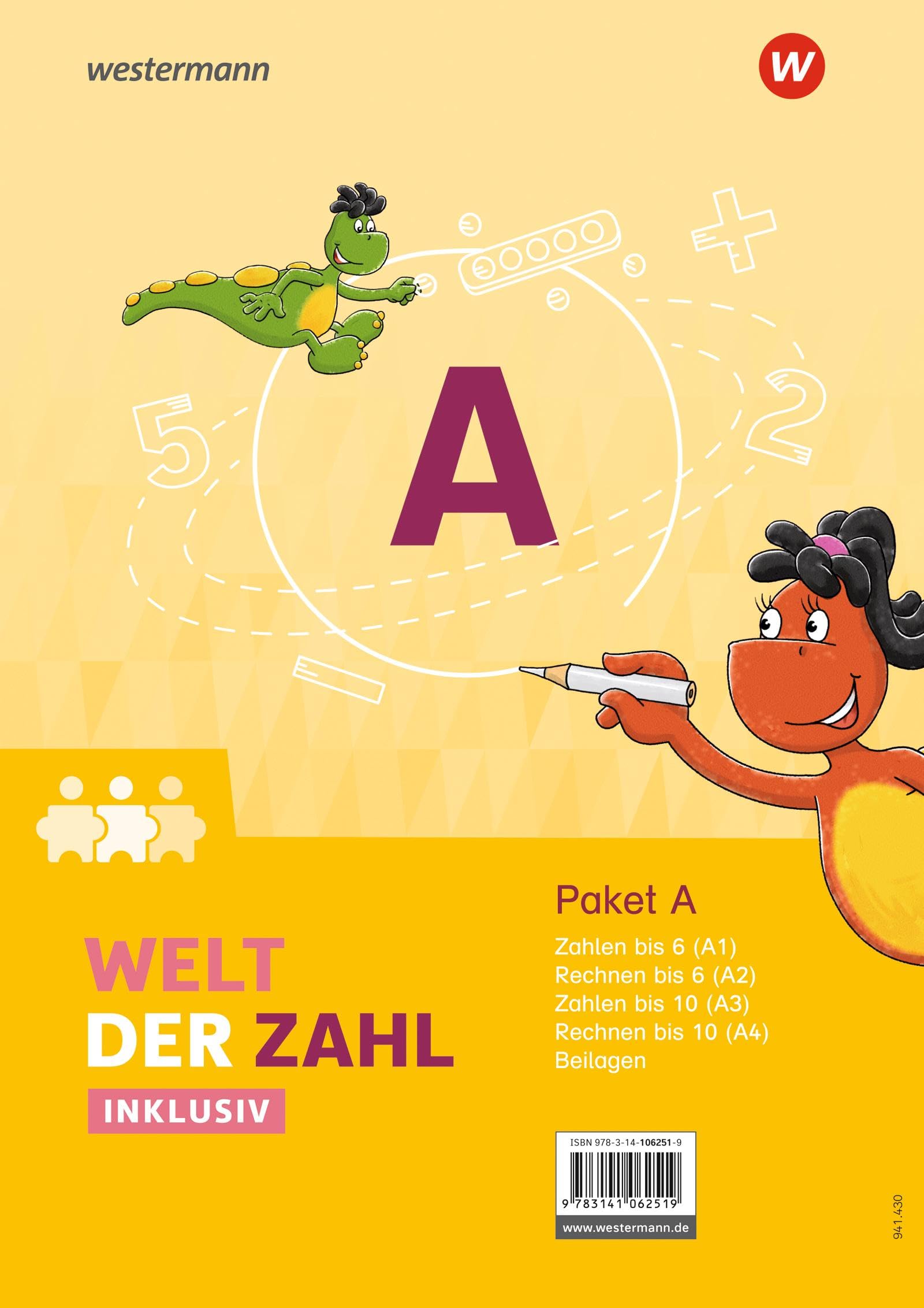 Welt der Zahl Inklusiv. Inklusionspaket A: Hefte A1 bis A4 Study Guides