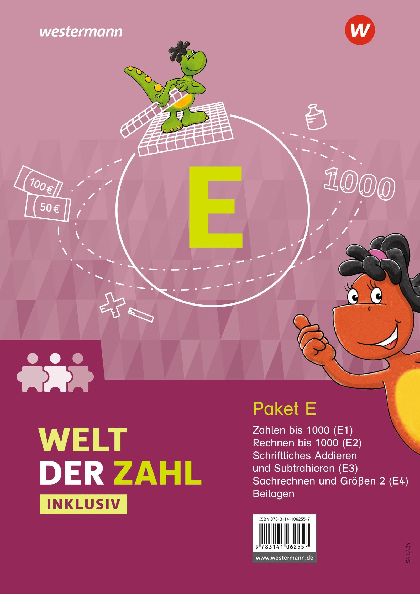 Welt der Zahl Inklusiv - Ausgabe 2021: Inklusionspaket E Hefte E1 bis E4 (Welt der Zahl: Inklusionsmaterialien - Ausgabe 2021) Study Guides