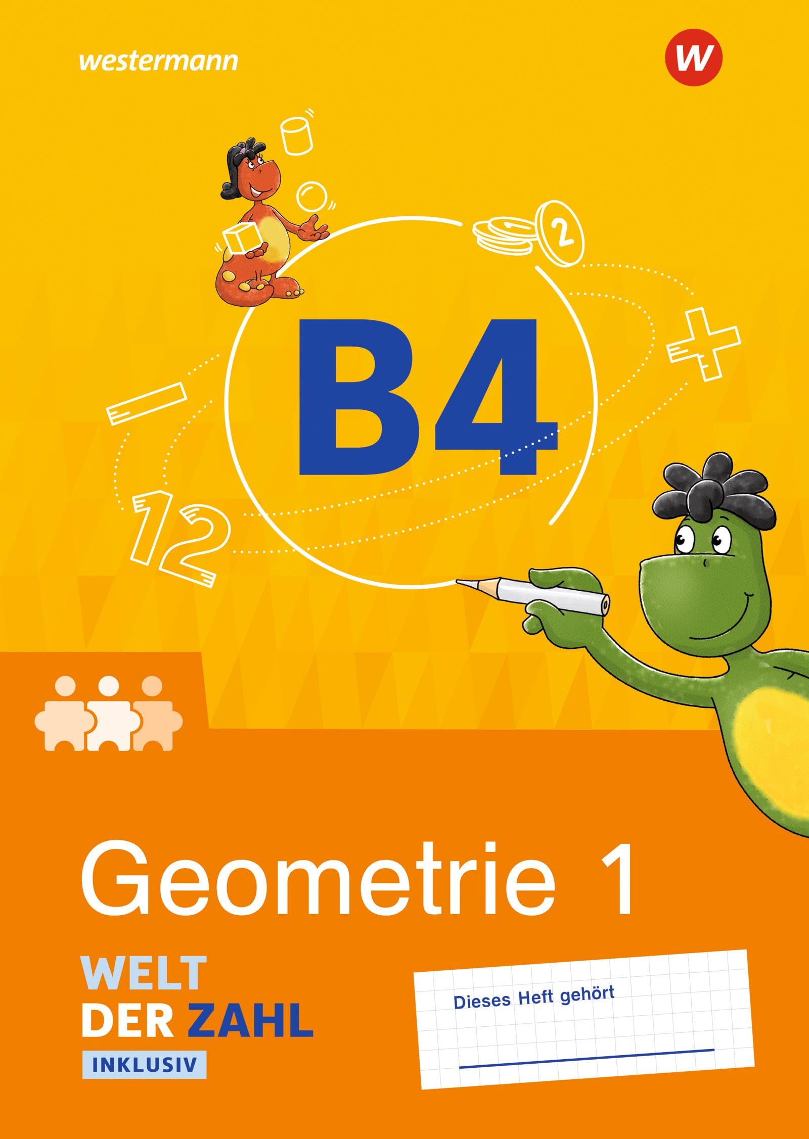 Welt der Zahl Inklusiv - Ausgabe 2021: Inklusionsheft B4: Geometrie 1 (Welt der Zahl: Inklusionsmaterialien - Ausgabe 2021) Study Guides