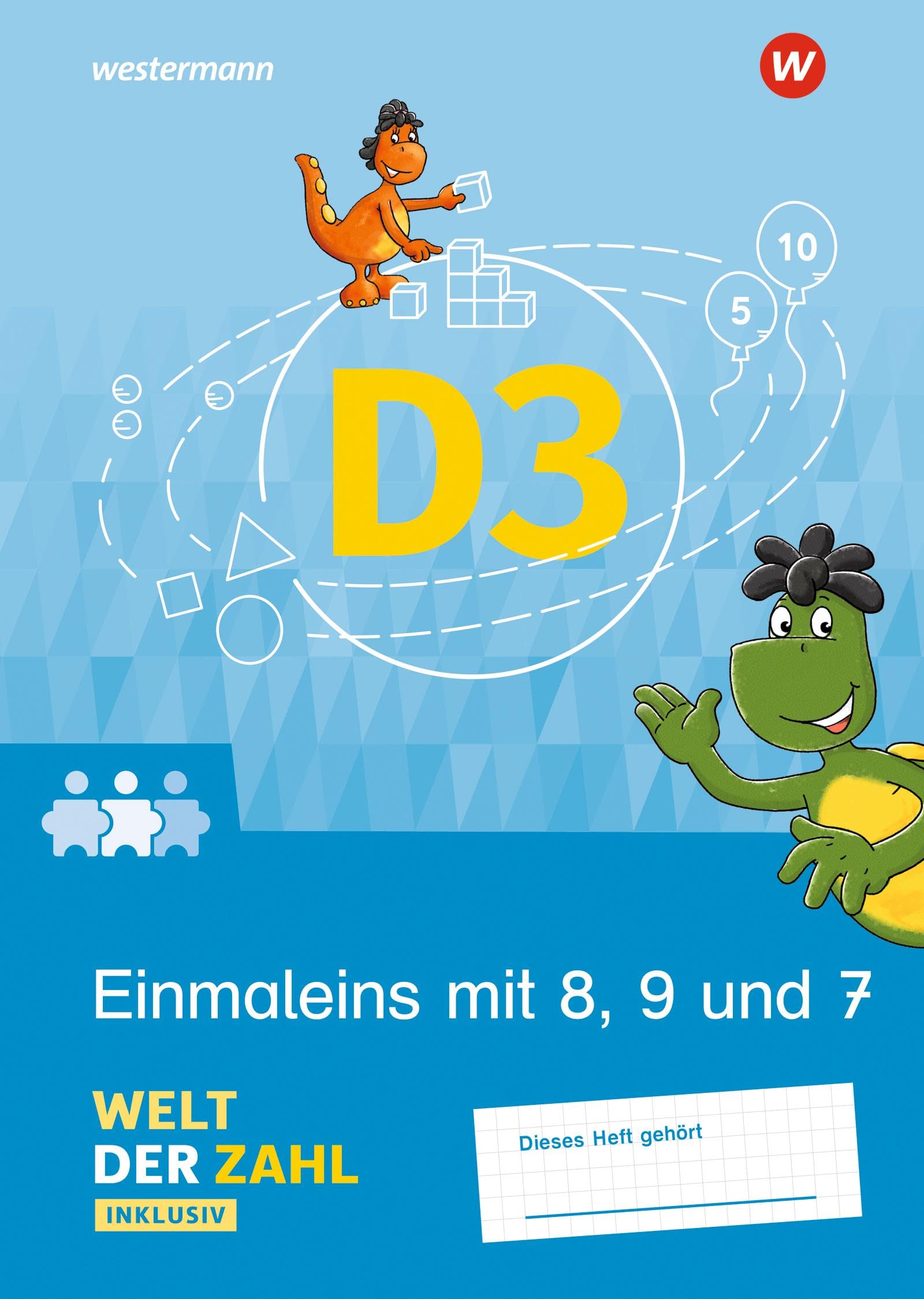 Welt der Zahl Inklusiv. Inklusionsheft D3 book