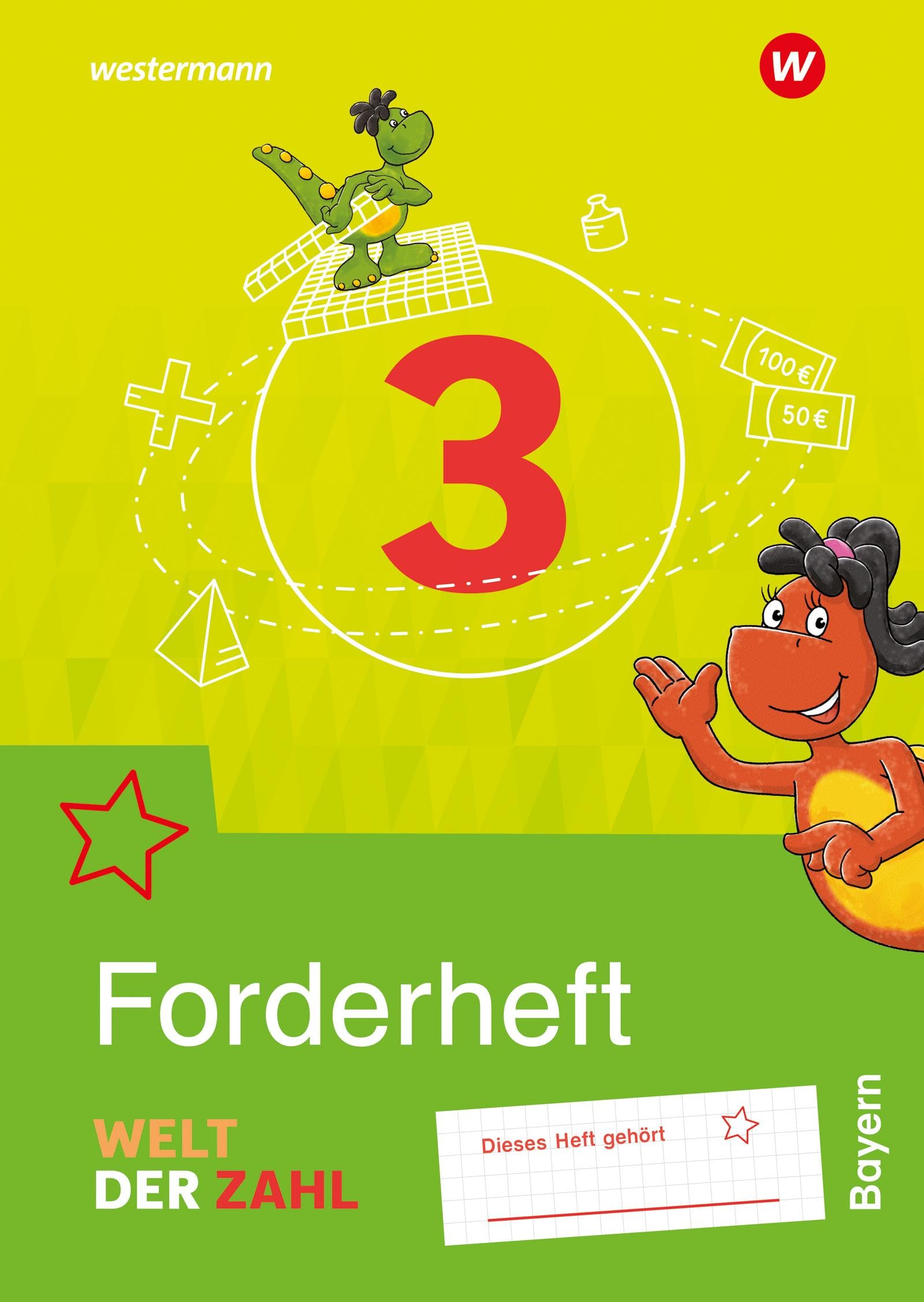 Welt der Zahl 3. Forderheft. Für Bayern book
