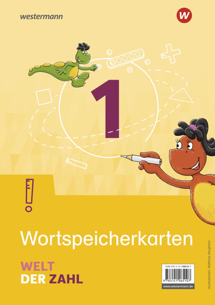Welt der Zahl - Ausgabe 2022 für Berlin, Brandenburg, Mecklenburg-Vorpommern, Sachsen-Anhalt und Thüringen: Wortspeicherkarten 1 Study Guides