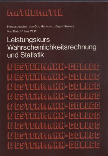 Leistungskurs Wahrscheinlichkeitsrechnung und Statistik Books
