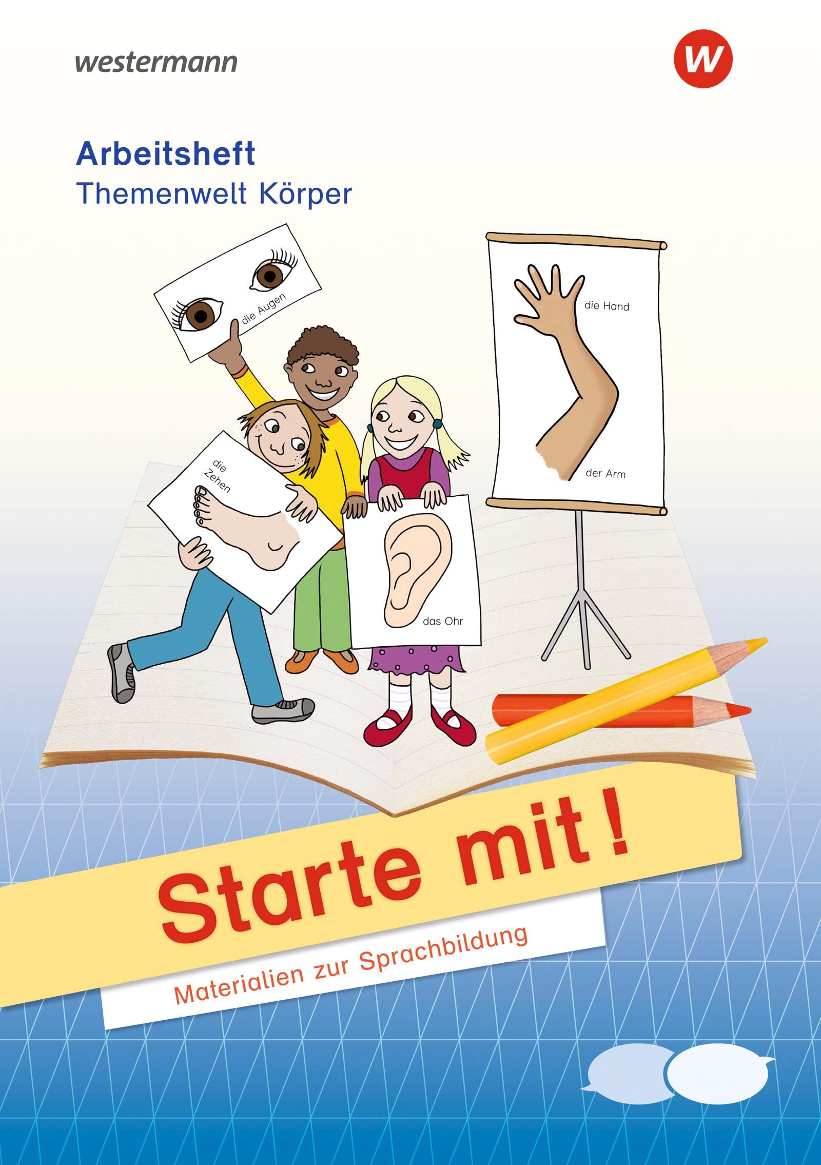 Product Image: Starte mit! - Materialien zur Sprachbildung. Arbeitsheft Körper