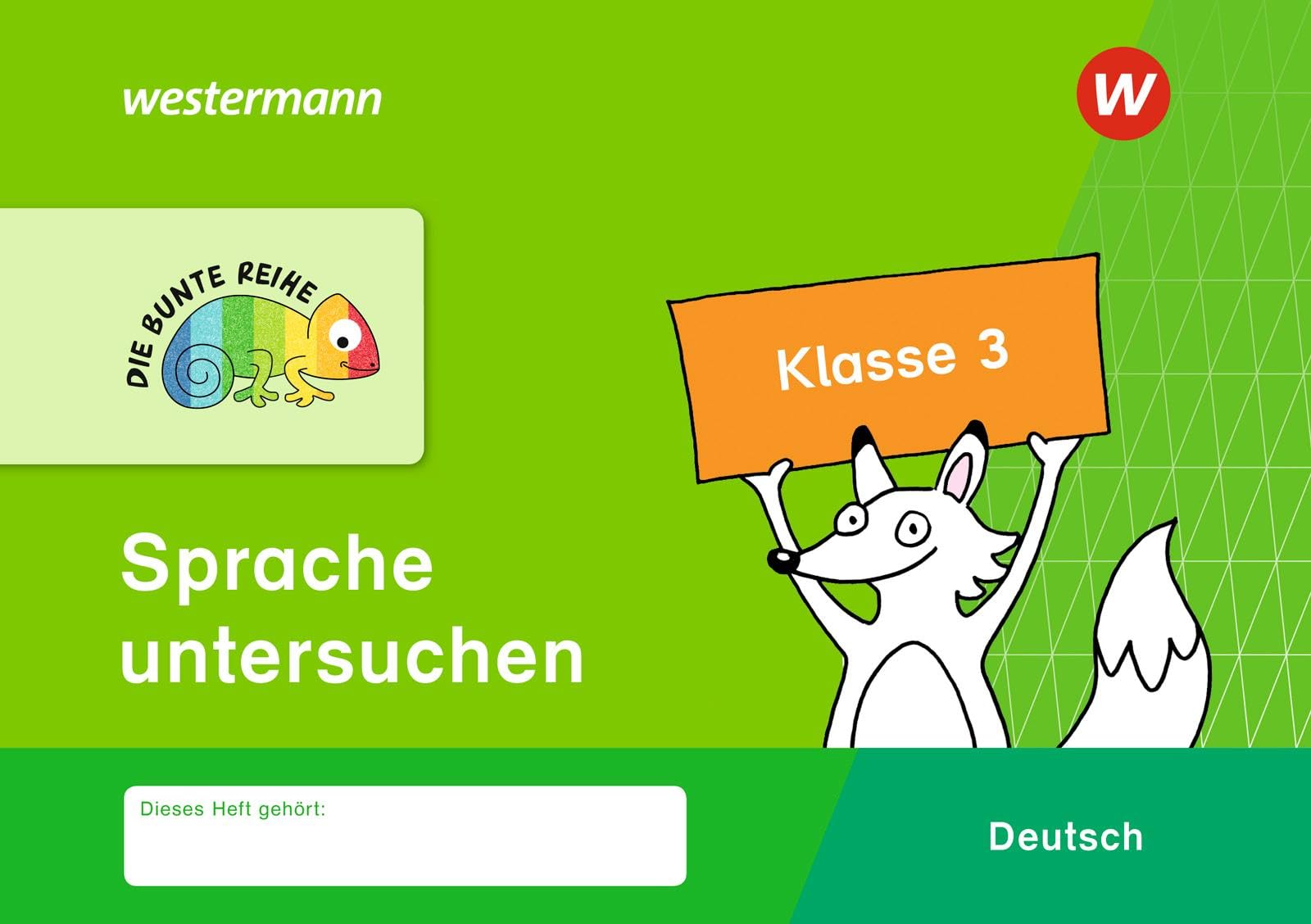 DIE BUNTE REIHE - Deutsch. Klasse 3. Sprache untersuchen Study Guides