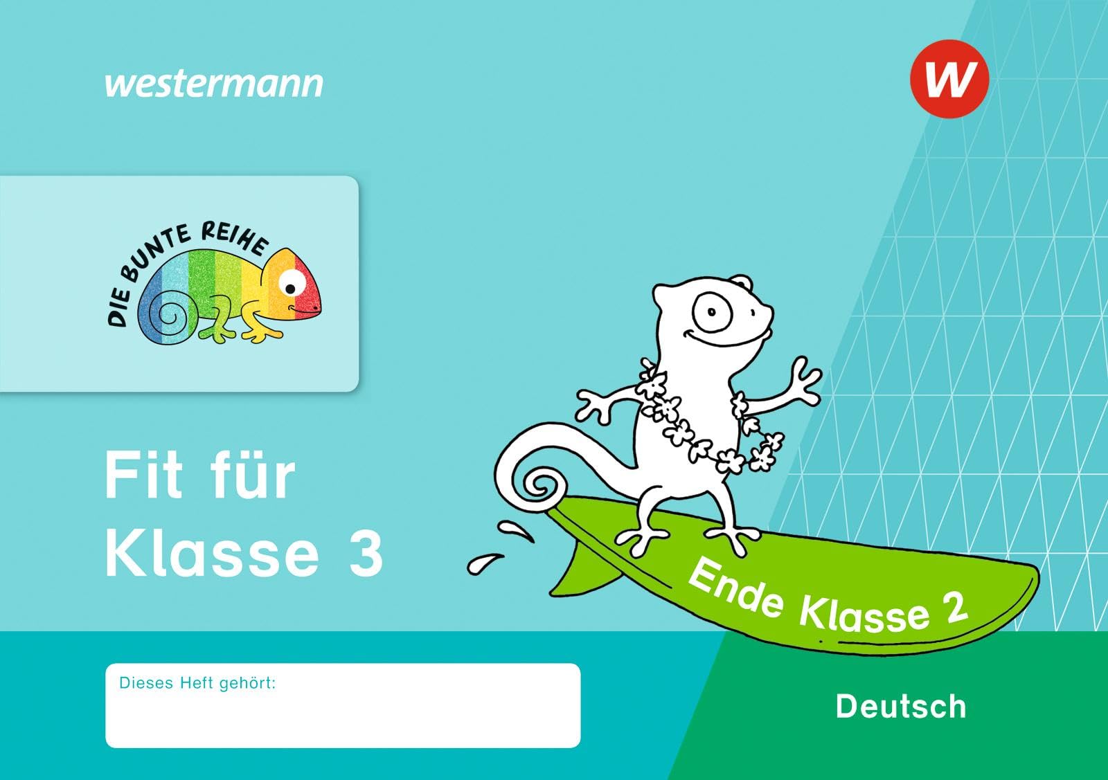 DIE BUNTE REIHE - Deutsch: Fit für Klasse 3 Study Guides
