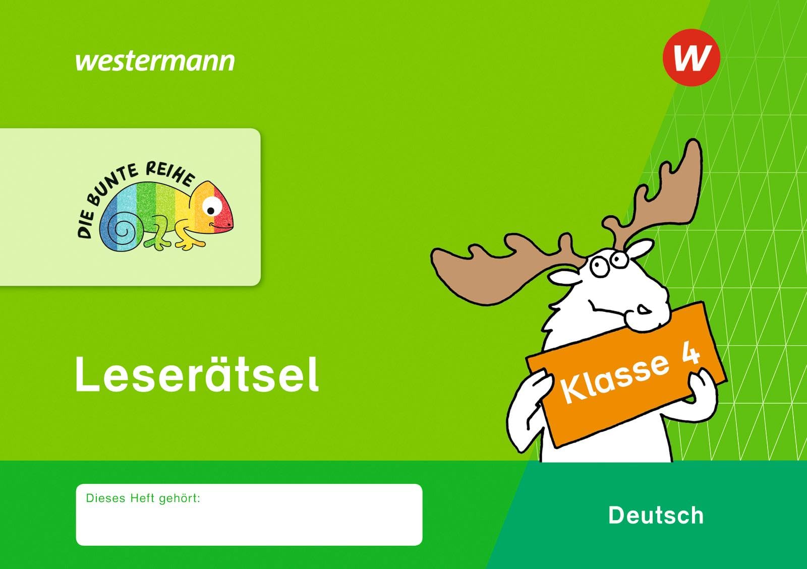 Product Image: DIE BUNTE REIHE - Deutsch. Leserätsel Klasse 4