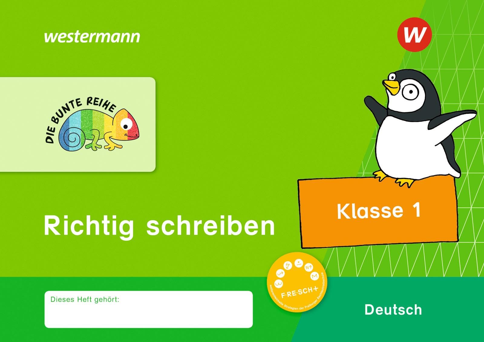 DIE BUNTE REIHE - Deutsch. Richtig schreiben 1 Study Guides