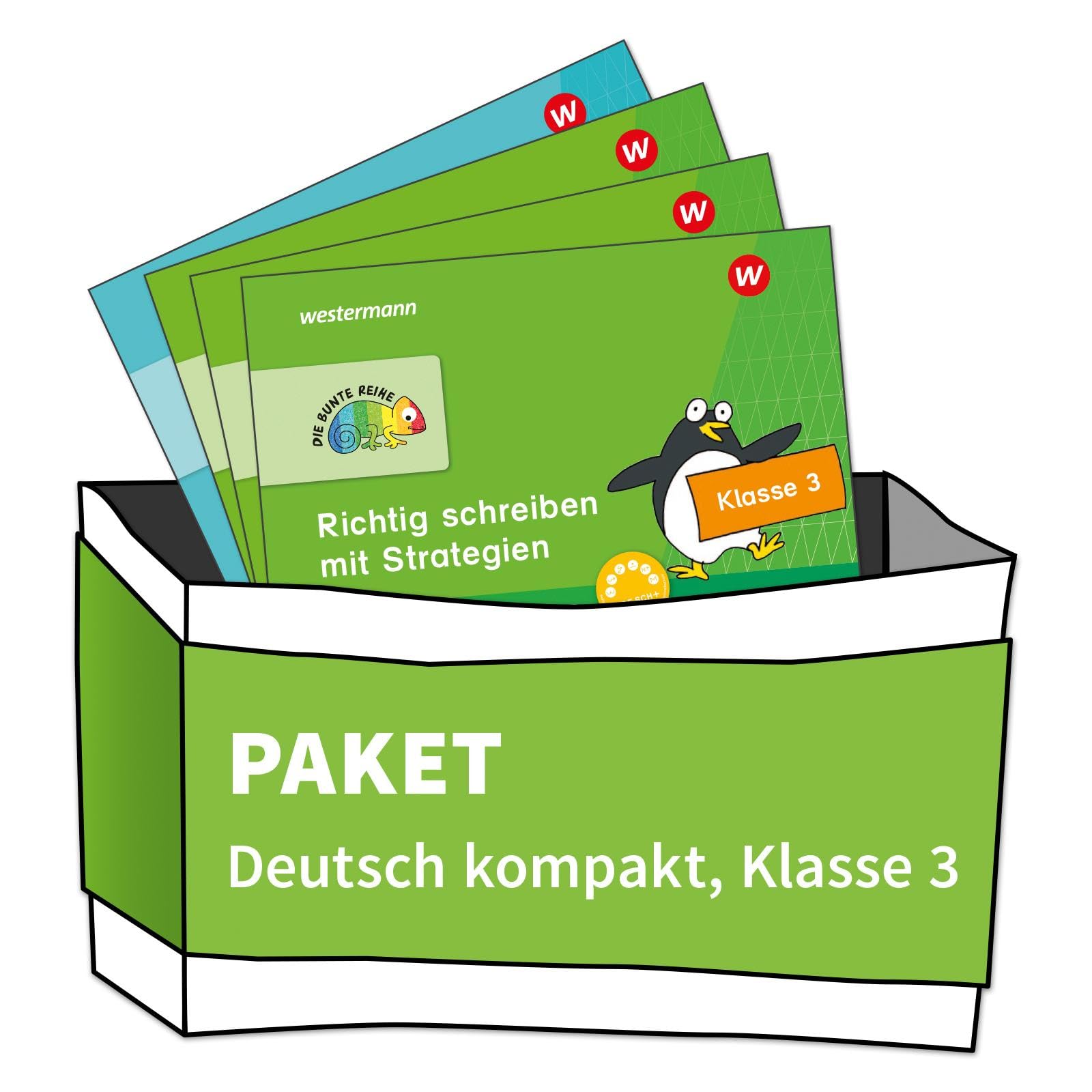 DIE BUNTE REIHE - Deutsch. Paket kompakt 3 (4 Hefte): Paket kompakt 3 (4 Hefte) book