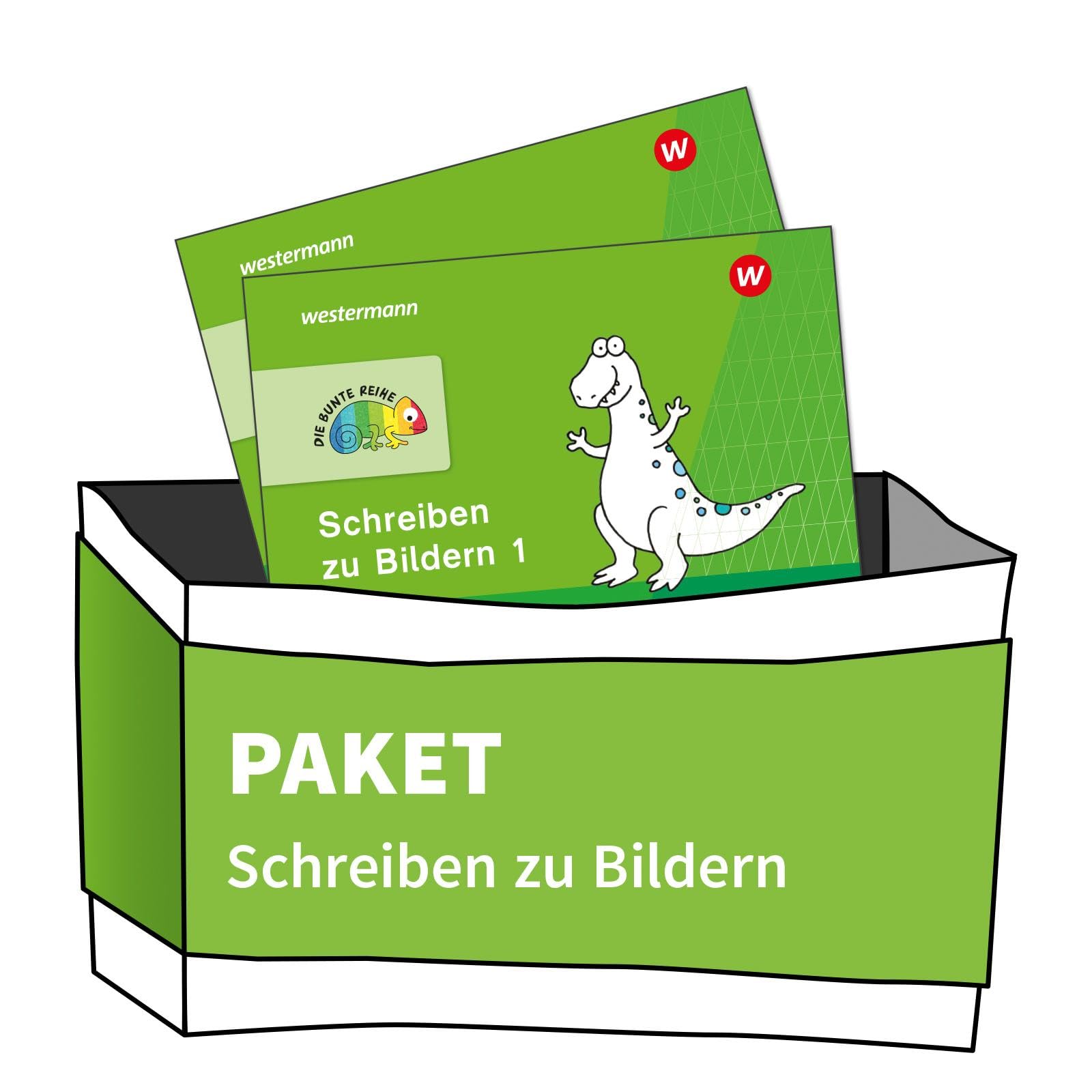 DIE BUNTE REIHE - Deutsch. Paket: Schreiben zu Bildern (2 Hefte) book