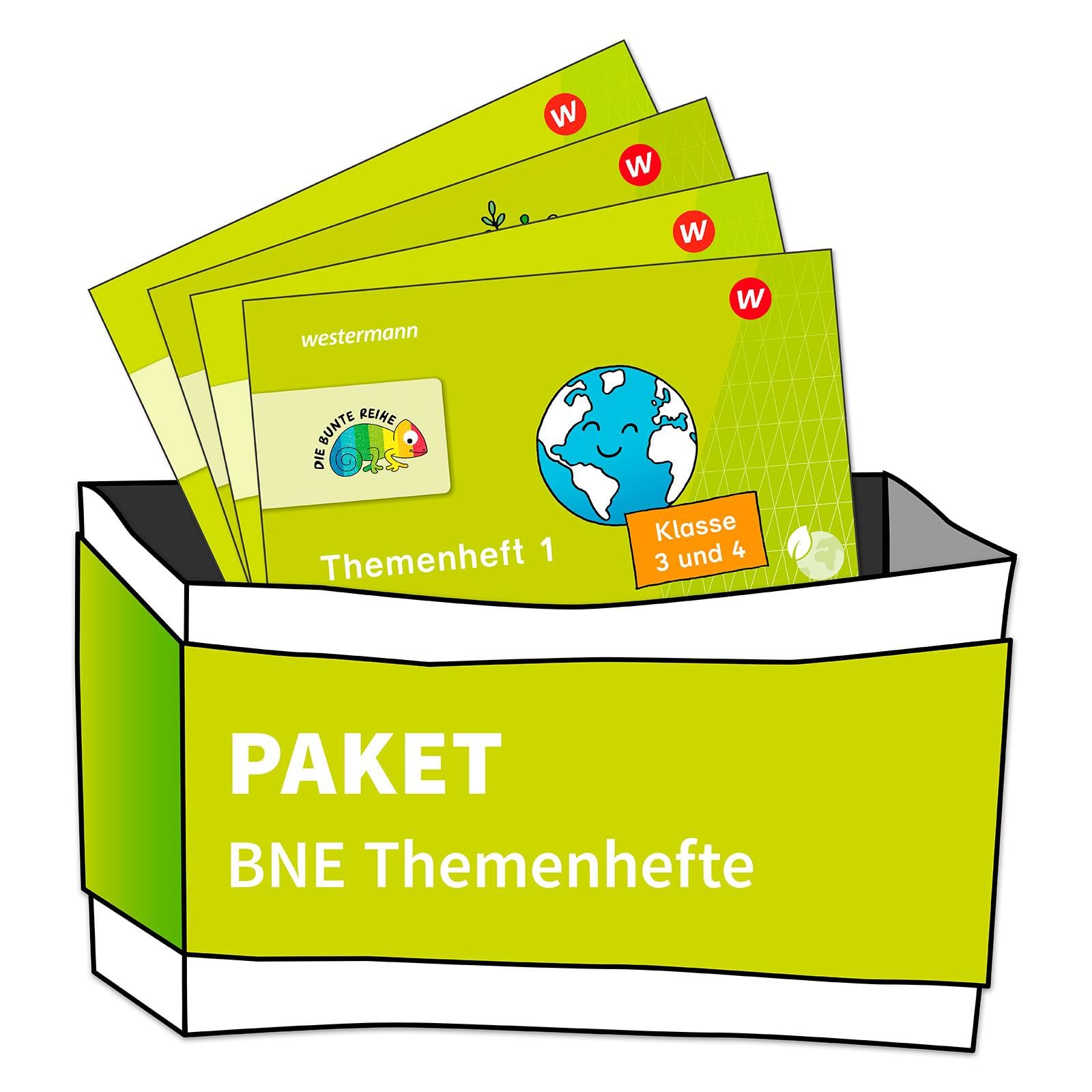 DIE BUNTE REIHE - Bildung für nachhaltige Entwicklung. Paket der Themenhefte 1 -4 Klasse 3/4 Study Guides
