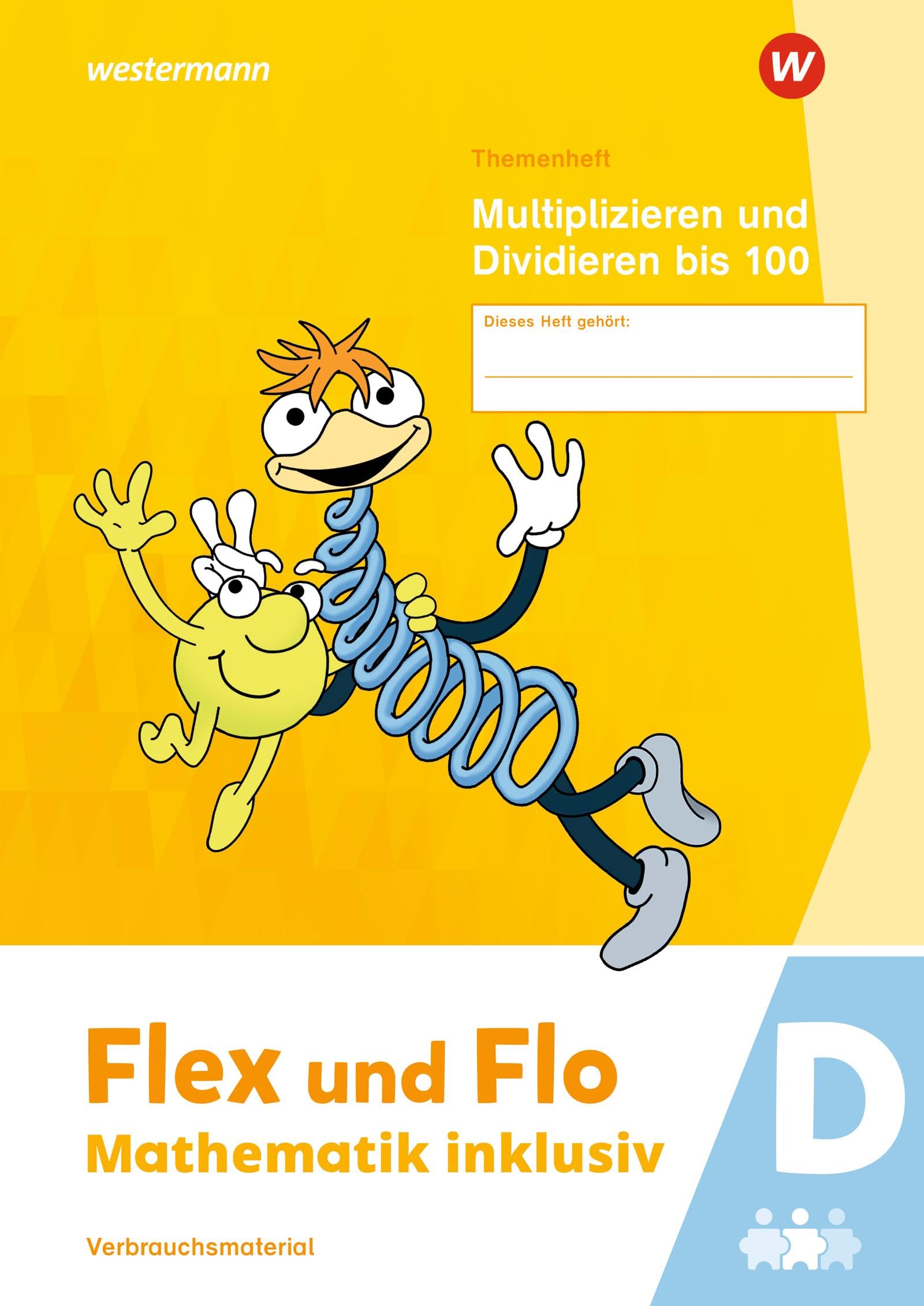 Flex und Flo - Mathematik inklusiv,. Multiplizieren und Dividieren bis 100 D Study Guides