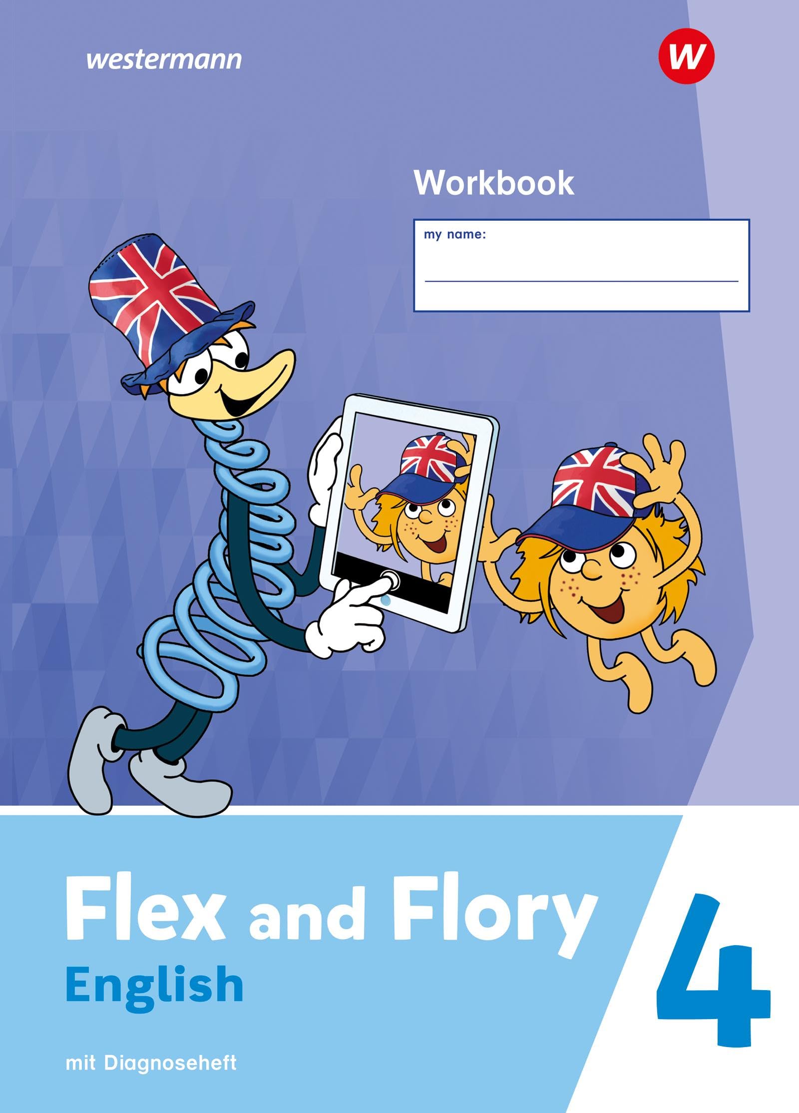 Flex and Flory 4. Workbook mit Diagnoseheft Foreign Languages ​​& Dictionaries